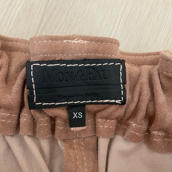 Designer Suede Pants - Picture 2 of 4